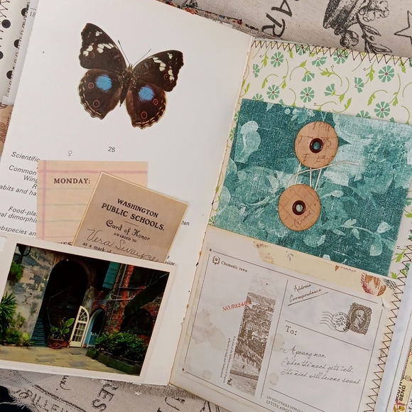 Romantic Vintage Elegance Junk Journal - Picture 7 of 13